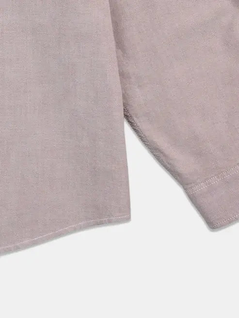 Oxford Shirt in Washed Claret