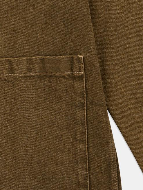 Washed Twill Jacket in Walnut