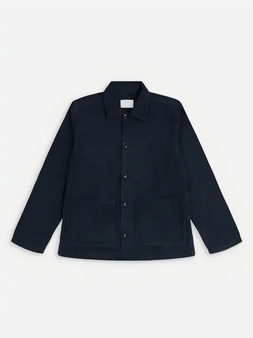 Needlecord Overshirt in Dark Navy