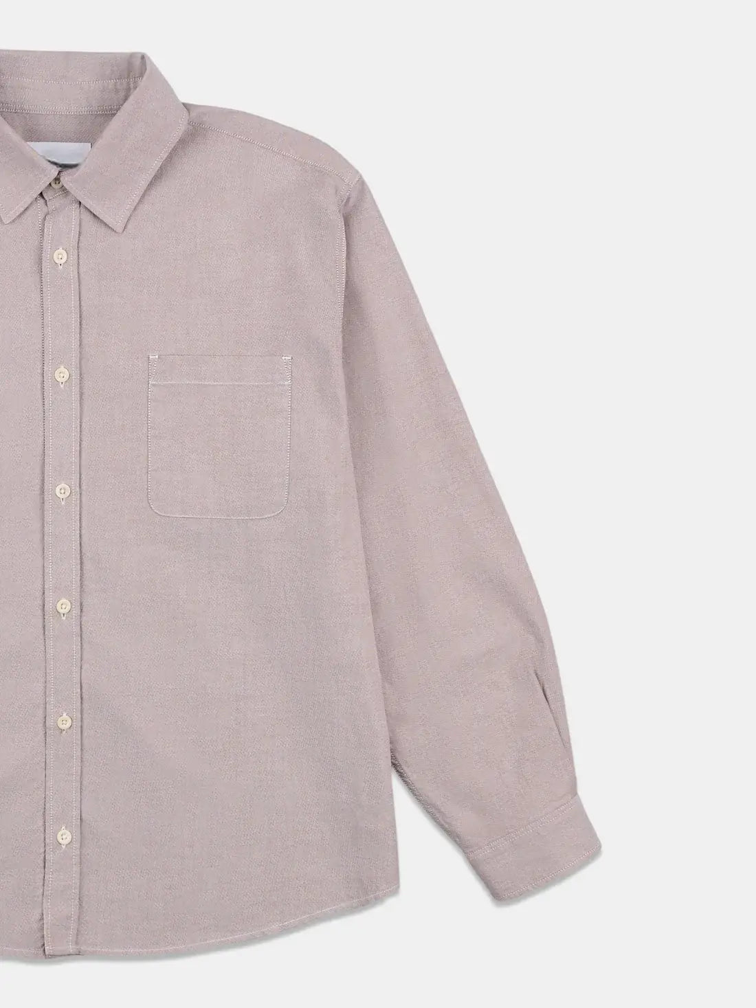 Oxford Shirt in Washed Claret