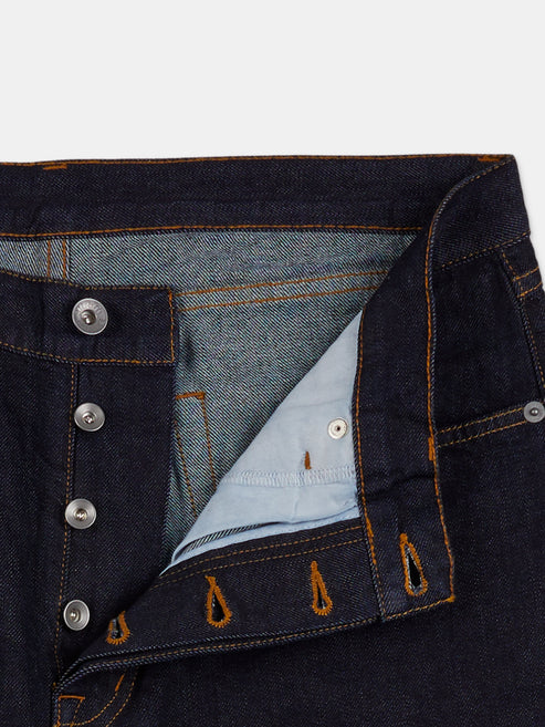 Straight Leg Jean in Rinse Wash