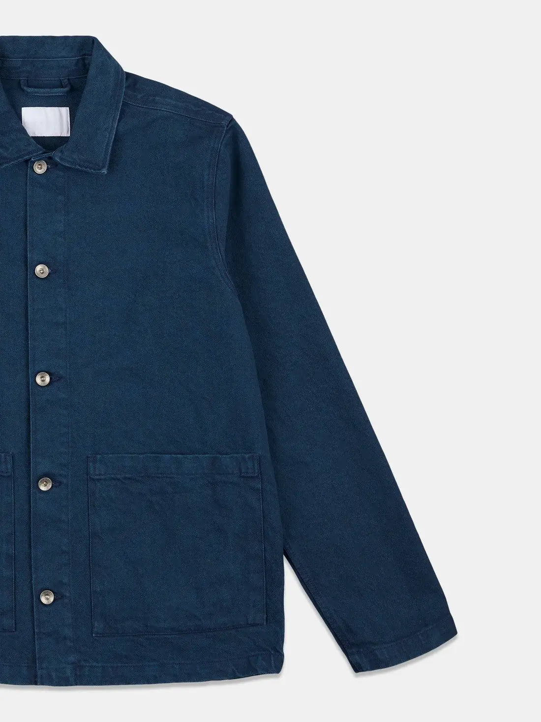 Washed Twill Jacket in Dark Navy