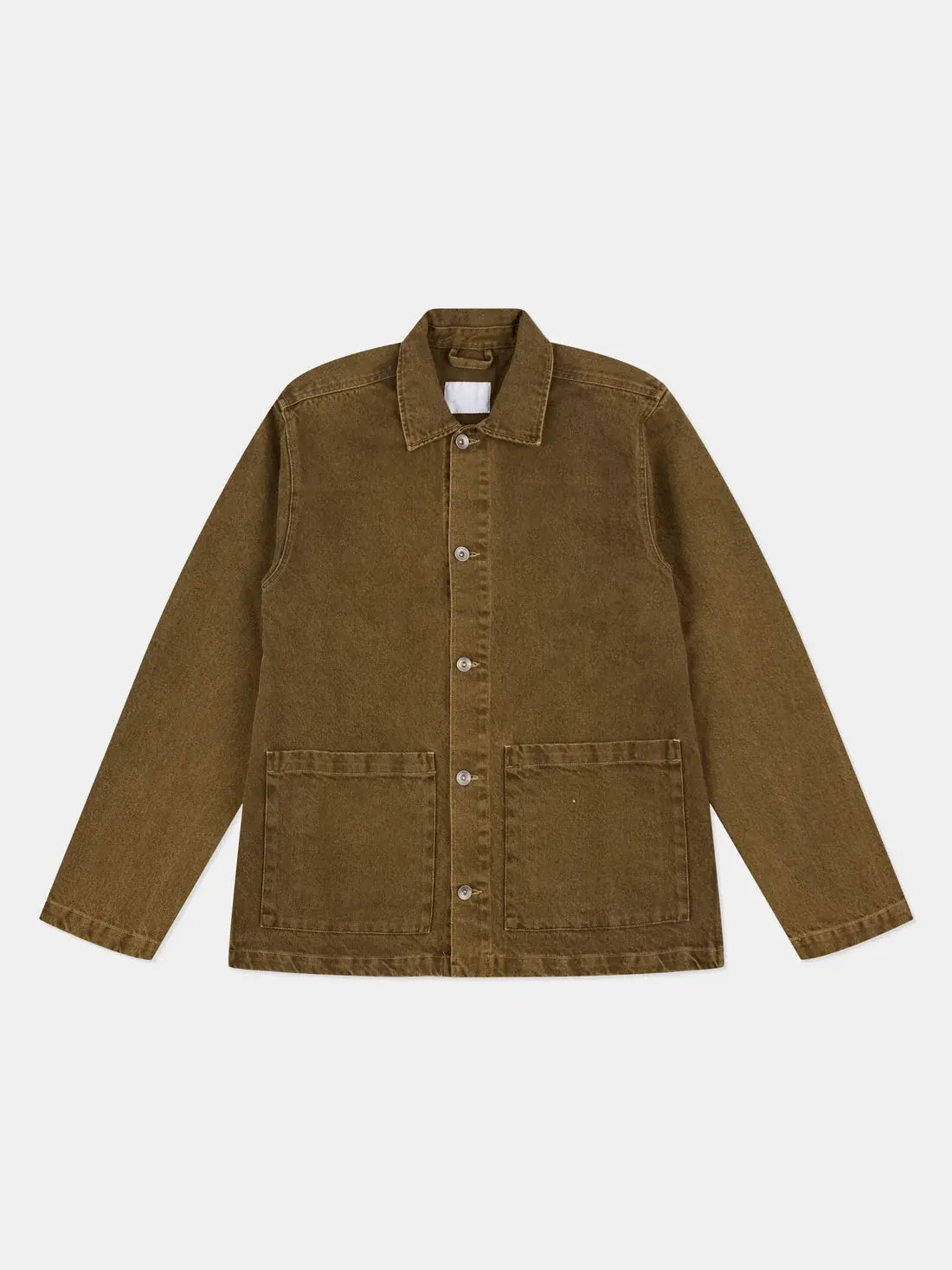 Washed Twill Jacket in Walnut